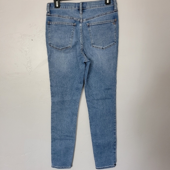Madewell Women's 27 10" Roadtripper Skinny Jeans High Rise Light Medium Wash - Picture 8 of 8